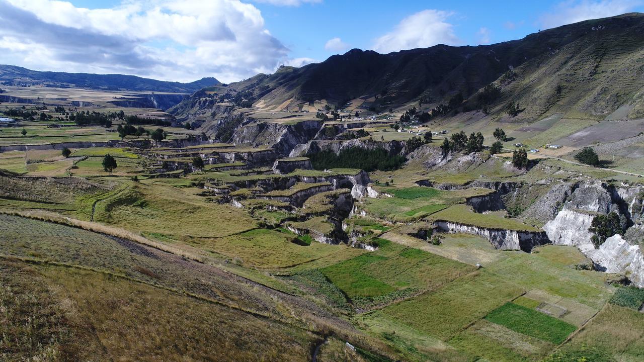 Mirador Oro Verde Quilotoa Zumbagua Esterno foto